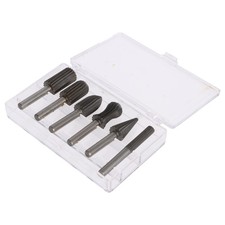 6tlg Set Hartmetallfräser Wolframcarbid Fräser HM Schaftfräser 6mm Frässtifte