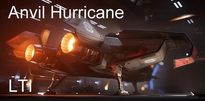 Star Citizen - Anvil Hurricane + Hangar / LTI