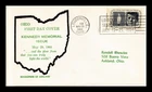 DR JIM STAMPS US COVER PRESIDENT JOHN F KENNEDY MEMORIAM FDC LOUDONVILLE OHIO