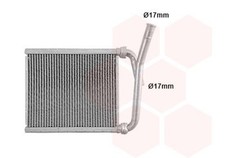 VAN WEZEL Wärmetauscher Heizungskühler Innenraumheizung 53016701