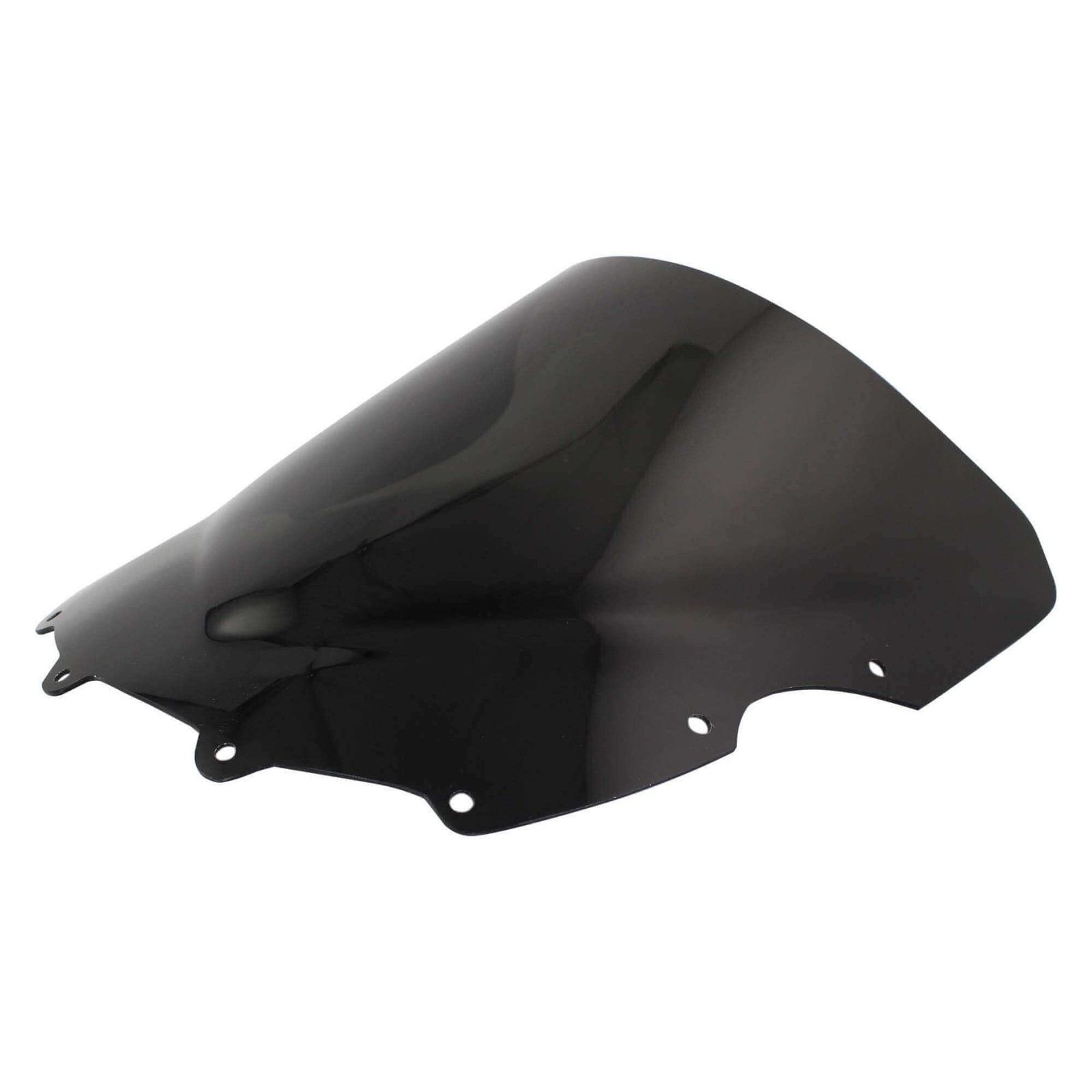 Bulle sport noire double courbure pour moto Kawasaki 600 ZZR de 1993 à 2006 SCRK004