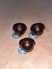3 VINTAGE SHEPHERD 1.5" METAL CASTERS LOOK NEW WITH NO WEAR OR USE — photo 1