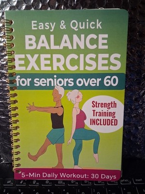 EASY & QUICK BALANCE EXERCISES  FOR SENIORS OVER 60 - FITNESS PLANNER