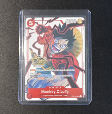 One Piece Card Game ST01-012 Monkey D. Luffy Character Promo Foil EN 6000 C5