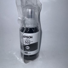 Genuine Epson 502 Black Ink Bottle for ET-2700 ET-2750 ET-3700 ET-3750