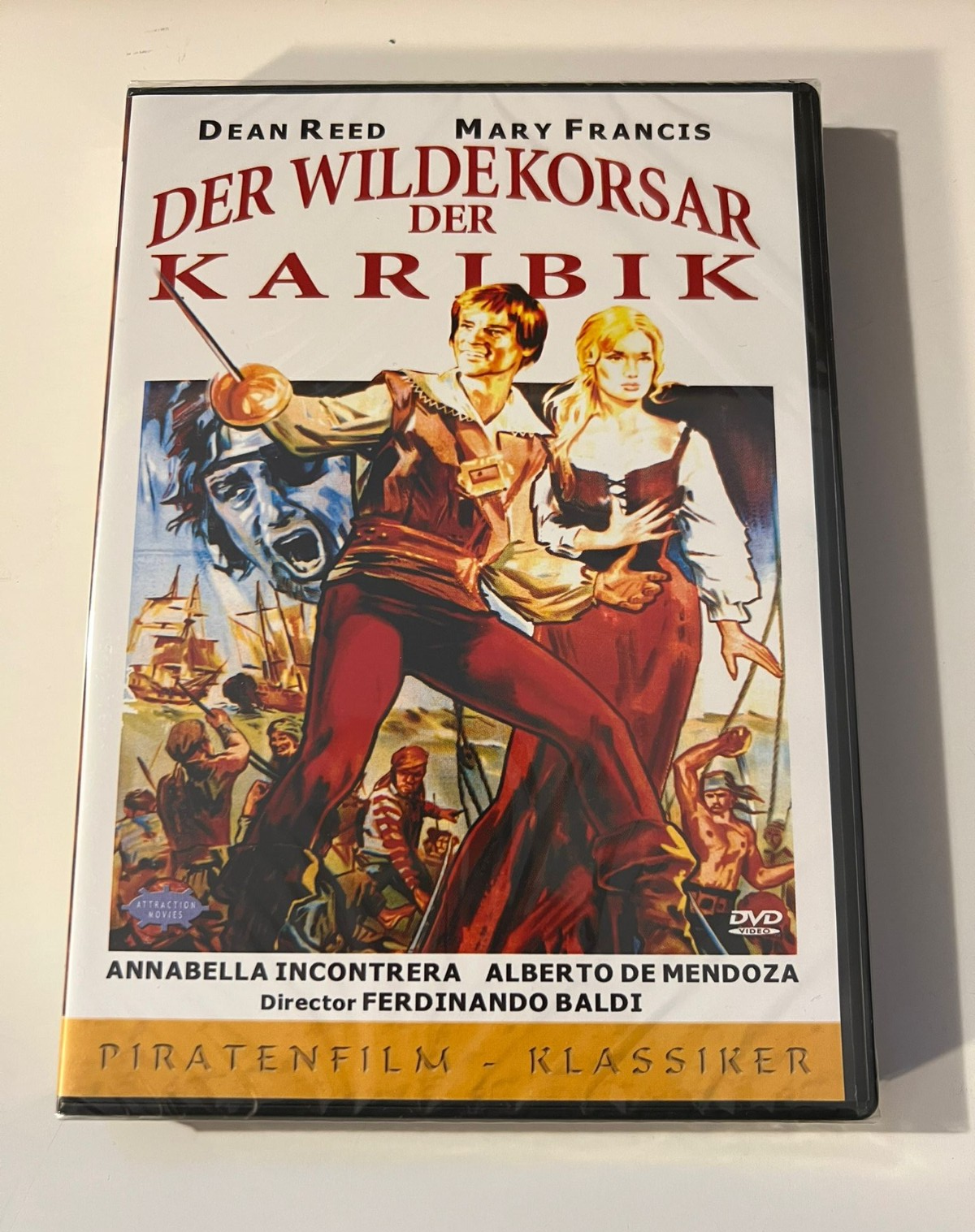 Der Wilde Korsar der Karibik - Sp. Ita 1971 - DVD - Dean Reed, Mary Francis L225 - Bild 2