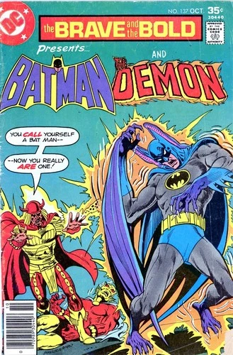The Brave and the Bold #137 Vintage Comic Book-Batman and the Demon! NO RESERVE!