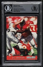 BAS 1993 Pro Set Will Shields #199 BGS Authentic Auto HOF 3c7