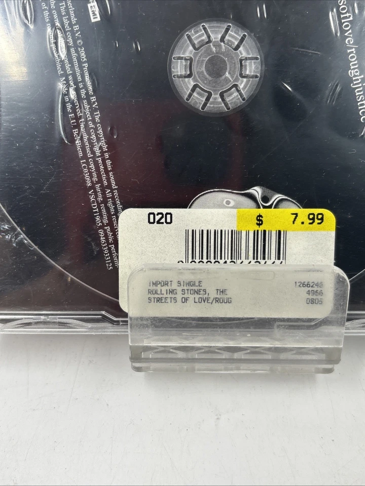 🔥🔥RARE ROLLING STONES CD Streets Of Love/Rough Justice UK IMPORT NEW SEALED - Image 3 of 3