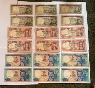 Portugal : collection of pre euro Escudos Banknotes