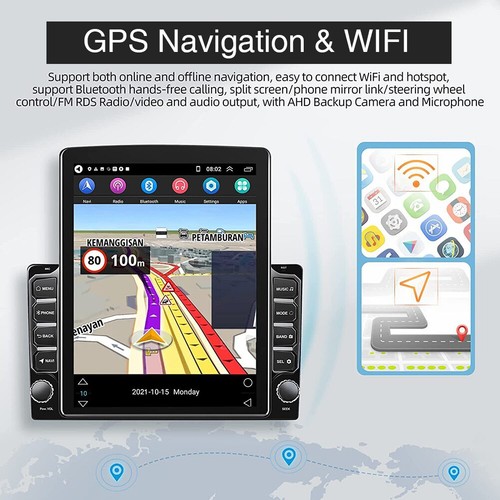 9.7" FOR FORD MUSTANG 1994- 2003 2004 STEREO RADIO WIRELESS CARPLAY ANDROID 15.0 - Foto 15 di 23