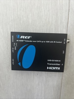 REI HDMI 2.0 EXTENDER OVER SINGLE CAT6 WITH IR CONTROL - NO POWER CORD INCLUDED