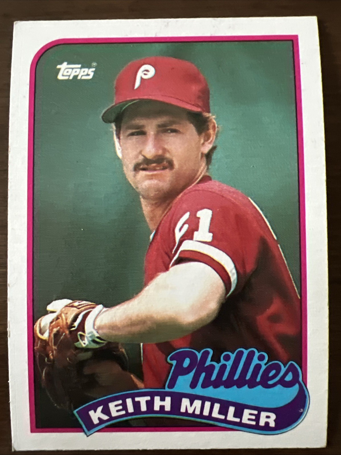 1989 Topps - Keith Miller #268
