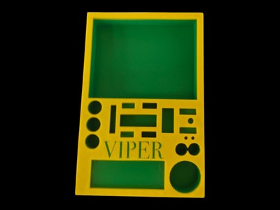 Viper Tear Down Tray Yellow And Green