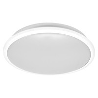 Led Deckenleuchte Metall Weiß Osram 3000K Sensor B:23Cm Deckenlampe Badezimmer