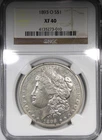 1893-O Morgan Dollar NGC XF40 Circulated Key Date $1