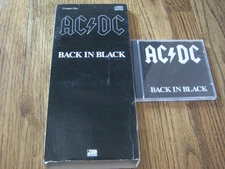 AC DC Back in Black Longbox and orignial cd-Rare! You Shook Me All Night Long