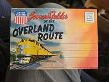Union Pacific - Souvenir Folder of the Overland Route (1944)