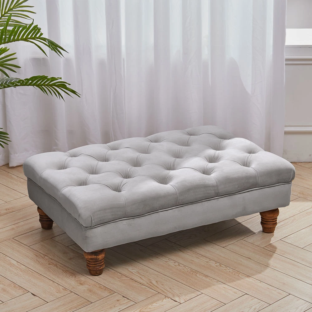 Tufted ottoman chair deals