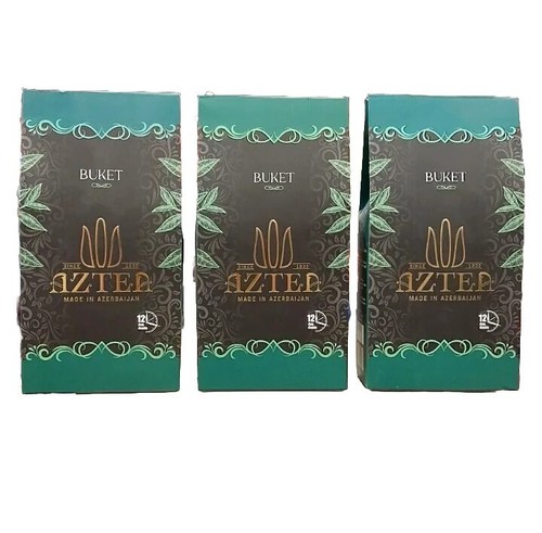 Tee aus Aserbaidschan, hochwertig, lecker "ASTARACHAI-BUKET", 3 Packungen, 100g.