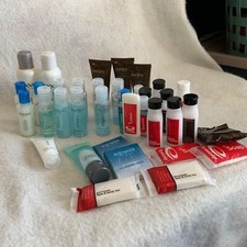 Lot of 36 Hotel Travel Shampoo Conditioner Lotion Body Wash Aquamer Crabtree