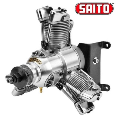Motor SAITO FA-200R3 - 3-Zylinder Radial