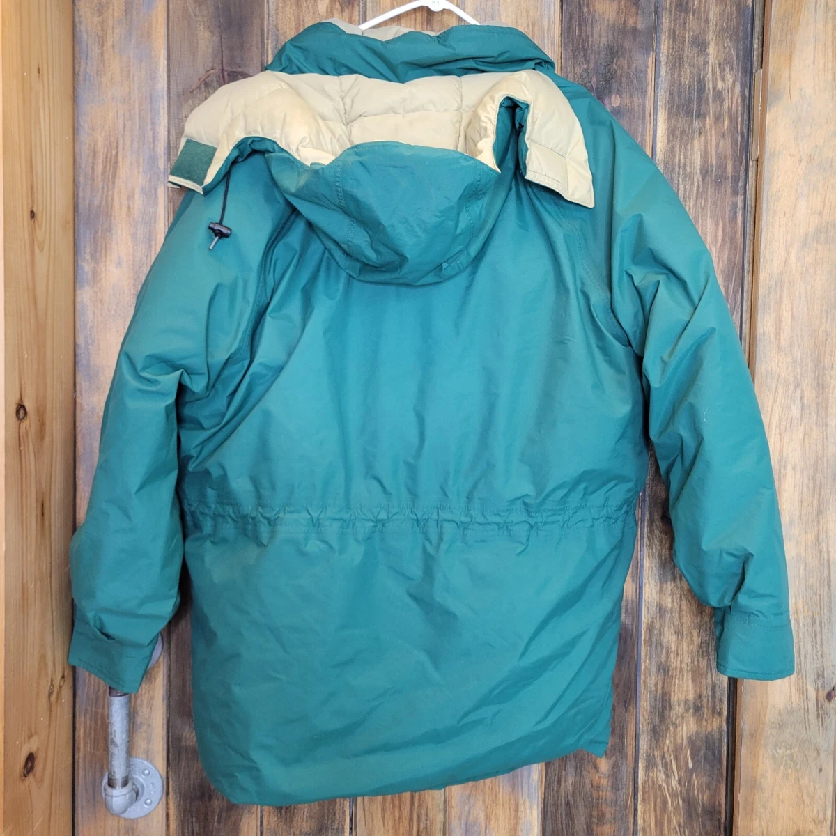 Vintage LL Bean Maine Warden Parka Jacket Gore-Tex 80's Mens Size XL Tall Green