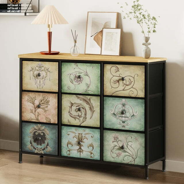 green lantern dress up games Sansha 9 Drawer Chest Sage Green – Early Settler Australia main image 0