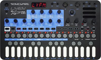 Sonicware LiveN XFM [FM synthesizer groove box] 4 truck step sequencers, 6