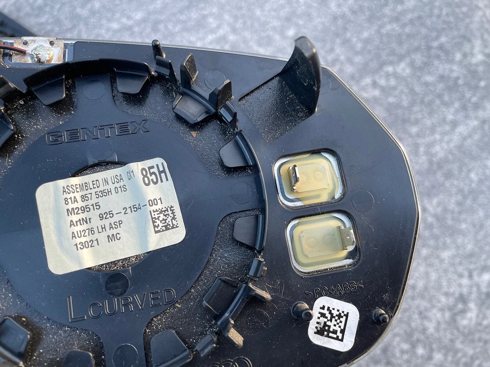 Audi Q3 19-25 Q2 16-25 LEFT SIDE VIEW MIRROR WIDE ANGLE GLASS AUTO DIM HEATED Foto 3 de 4