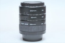 Autofocus Extension Tube set of 3 12mm/20mm/36mm for Nikon F