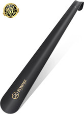 Metal Shoe Horn Long Handle 42CM Stainless Steel Shoehorn for Boots Men Women Ki