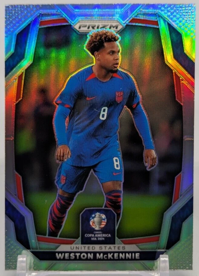 ⚽2024 Panini Prizm Copa America Weston McKennie #152 Silver Prizm⚽USA