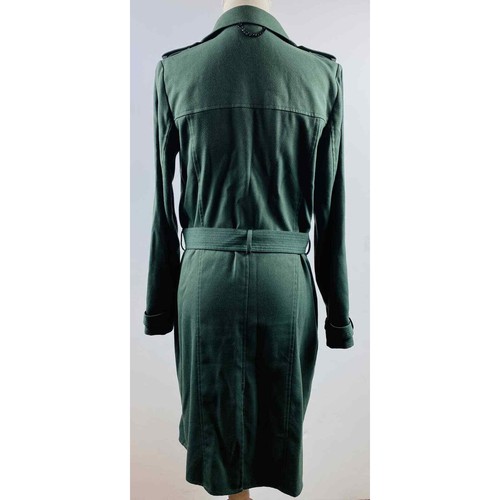 Trouve Green Trench Coat with Belt Women's Size Small NWT - Picture 2 of 5