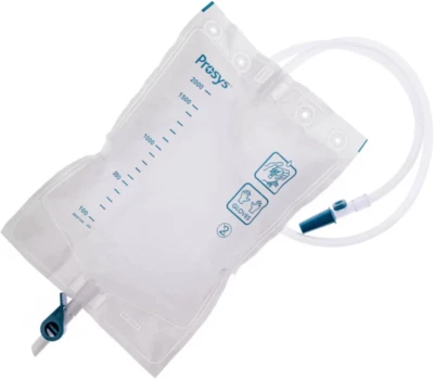 Prosys Urine Drainage Night Bags 2L with Tap (Pack of 10) Click-Close Outlet