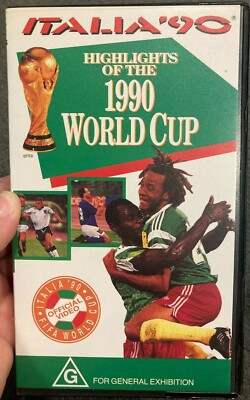 Italia '90 - Highlights Of The 1990 World Cup VHS VIDEO TAPE