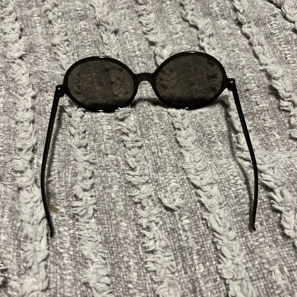 Vintage 1970 Oversized Round Sunglasses Cool-Ray Polaroid Made in Italy - Image 3 of 4