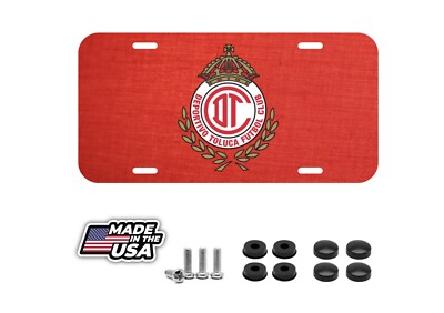 Toluca FC Mexican Soccer Futbol Mexico Vehicle License Plate Auto Car NEW MX