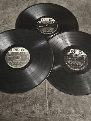 Los Freddy's Lot Of 3 Vinyl Records. 12'' Sin Tu Amor, Quiero Ser Feliz & Corazon