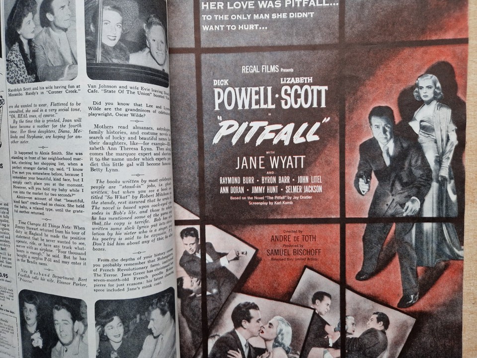 Silver Screen Film Magazine Aug 1948 Judy Garland Lilli Palmer Marlene