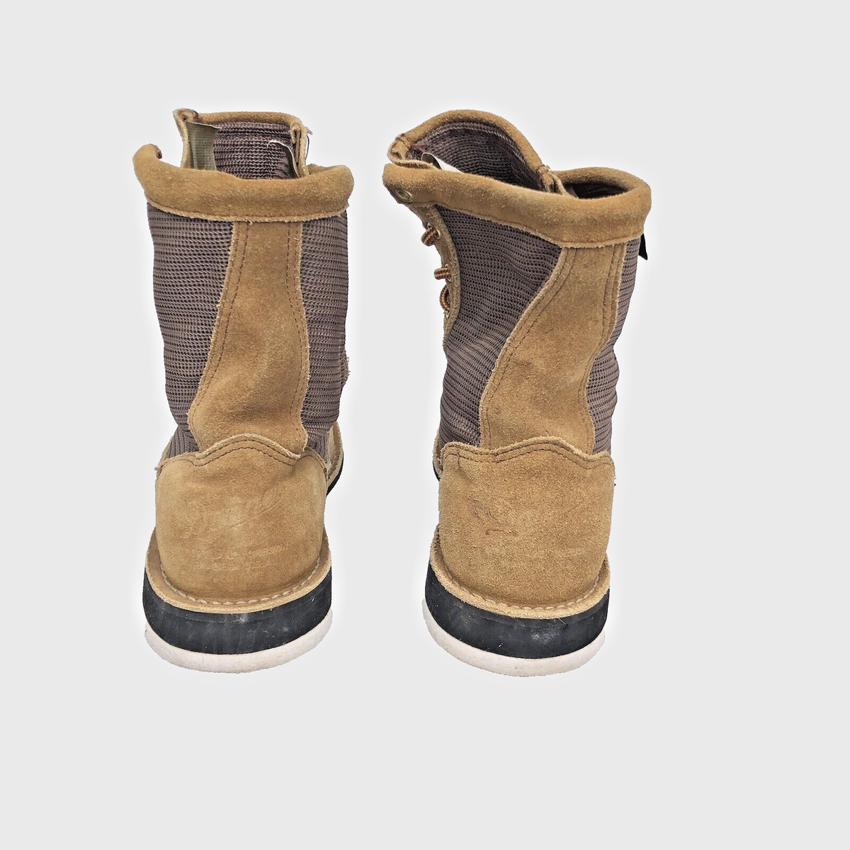 Danner River Gripper Felt Bottom Boots Sz 7EE USM Tan Suede  display picture 1