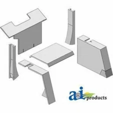 K62094 Gray Cab Foam Kit Fits Case-IH 1896 2094 2096 2294 3294