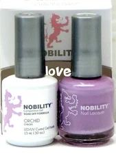NOBILITY Gel Nail Polish 0.5fl.oz UV/LED Gel Color Duo NBCS082- Orchid