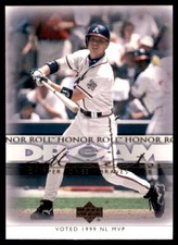 2002 Upper Deck Honor Roll Chipper Jones Atlanta Braves #46