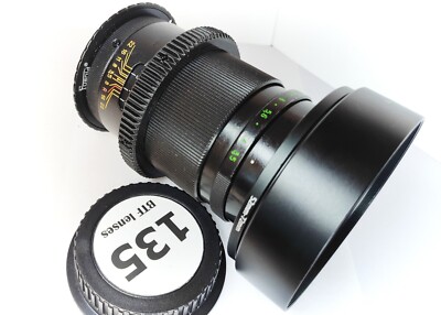 CANON EF Anamorphic flyer & Bokeh PURPLE 135 mm F3.5 Jupiter 37a Cine mod