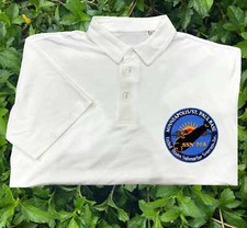 Uss minneapolis veterans base embroidered patch polo shirt