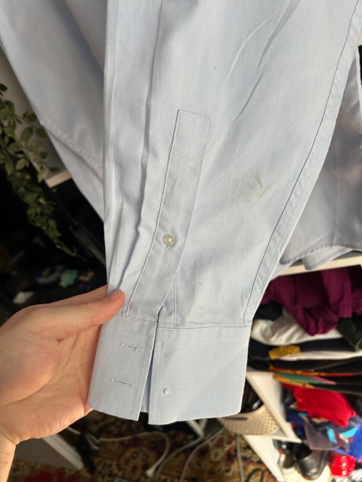 Camicia classica in cotone Yves saint laurent