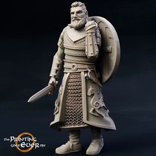 Medieval Knight Figures Guardian - 75mm Models - Royal
