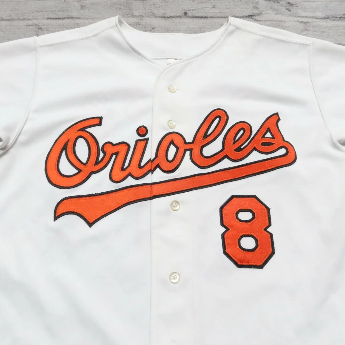 Cal Ripken Baltimore Orioles Home Authentic Jersey - White