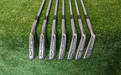 Daiwa Advisor DG-8201 Forged Blade Iron Set 3-9 Steel Shafts Stiff Flex Dynamic